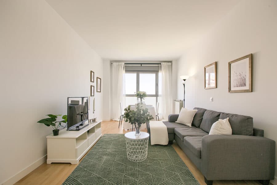 Salón después del home staging